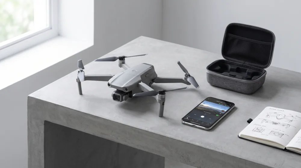 Drone com câmera para iniciantes: como escolher o modelo certo sem gastar mais do que precisa